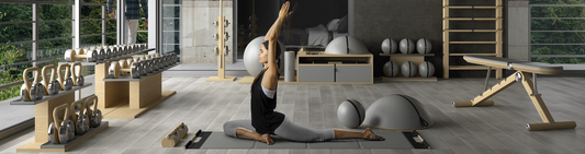 Yoga. Luxury fitness equipment. Home gym equipment. Stretching equipment. Singapore lifestyle. Stretching workout.