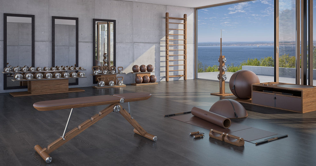 Luxury home gym designer in Singapore.