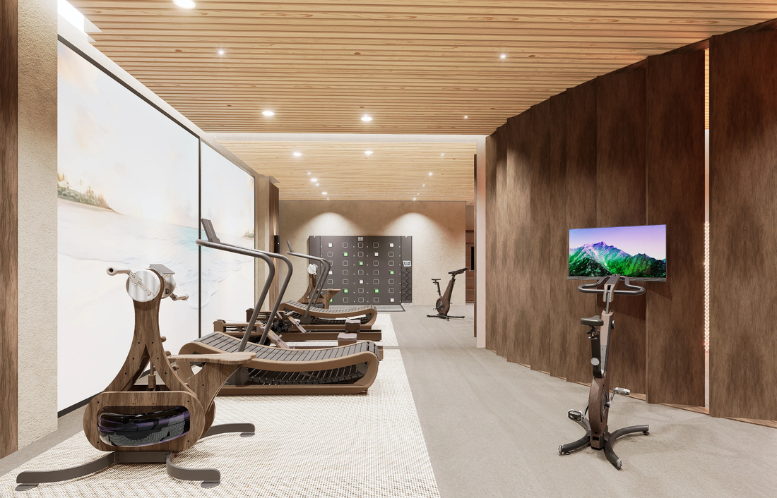 Private Gym Design for Luxury Longevity Club