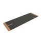 Luxurious handcrafted yoga and fitness mat in gold color, made from natural cork and premium Italian leather. PENT. ASA - Luxury Yoga & Fitness Mat