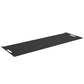 Luxurious fitness equipment, premium exercise mat handcrafted with natural wood and genuine Italian leather, customize in black base leather, black accent leather and black ash wood. PENT. MATA