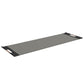Luxurious fitness equipment, premium exercise mat handcrafted with natural wood and genuine Italian leather, customize in grey base leather, black accent leather and natural walnut wood. PENT. MATA