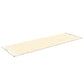 Luxurious fitness equipment, premium exercise mat handcrafted with natural wood and genuine Italian leather, customize in beige base leather, white accent leather and natural ash wood. PENT. MATA
