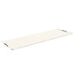 Luxurious fitness equipment, premium exercise mat handcrafted with natural wood and genuine Italian leather, customize in white base leather, white accent leather and dark walnut wood. PENT. MATA