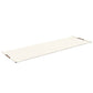 Luxurious fitness equipment, premium exercise mat handcrafted with natural wood and genuine Italian leather, customize in white base leather, white accent leather and natural walnut wood. PENT. MATA