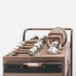 Top down view of PENT. SOPHIA, luxury fitness equipment mobile set.