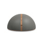 Luxury fitness equipment, handmade balance trainer with natural leather, customize in grey base leather and brown accent leather. PENT. TRESNA - Luxury Balance Trainer