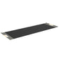 Luxurious fitness equipment, premium exercise mat handcrafted with natural wood and genuine Italian leather, customize in black base leather, grey accent leather and natural ash wood. PENT. MATA