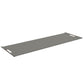Luxurious fitness equipment, premium exercise mat handcrafted with natural wood and genuine Italian leather, customize in grey base leather, grey accent leather and dark walnut wood. PENT. MATA