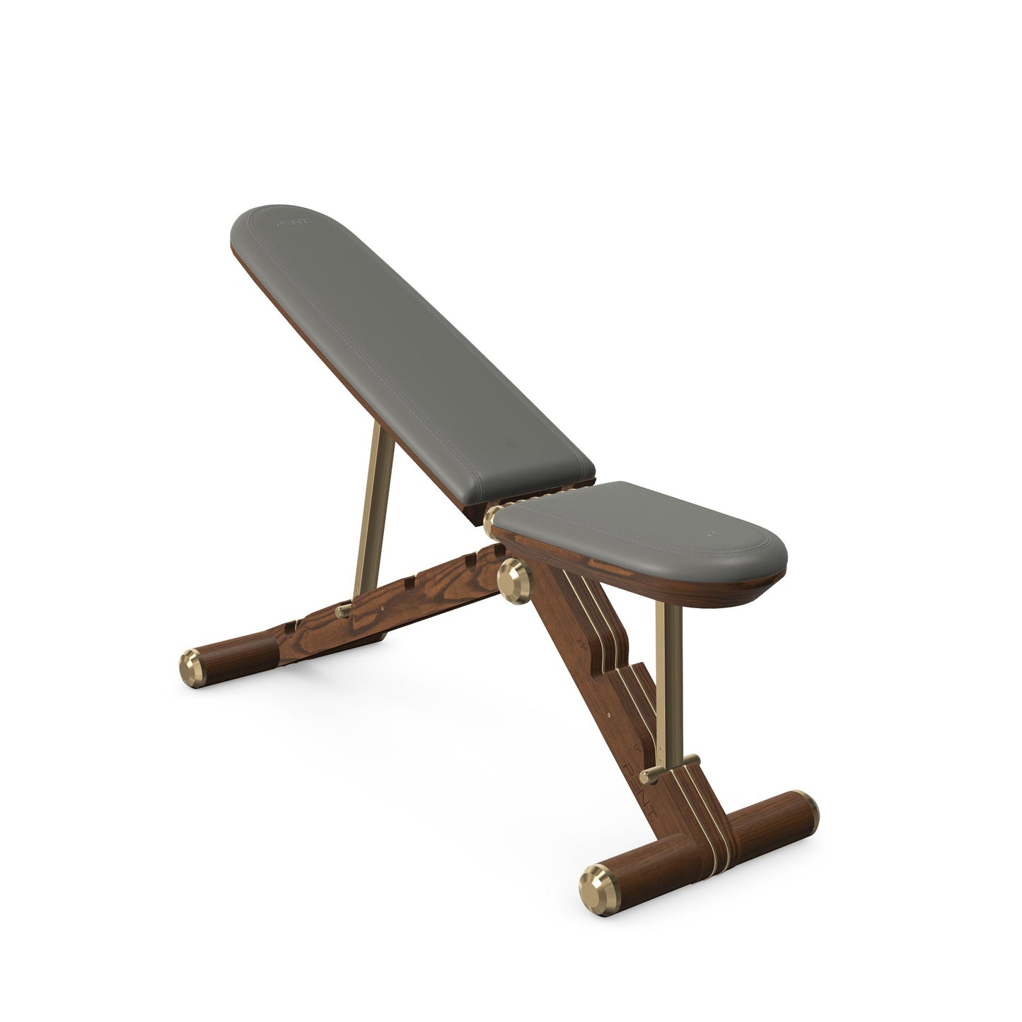 PENT. BANKA - In Gold - Luxury Exercise Bench