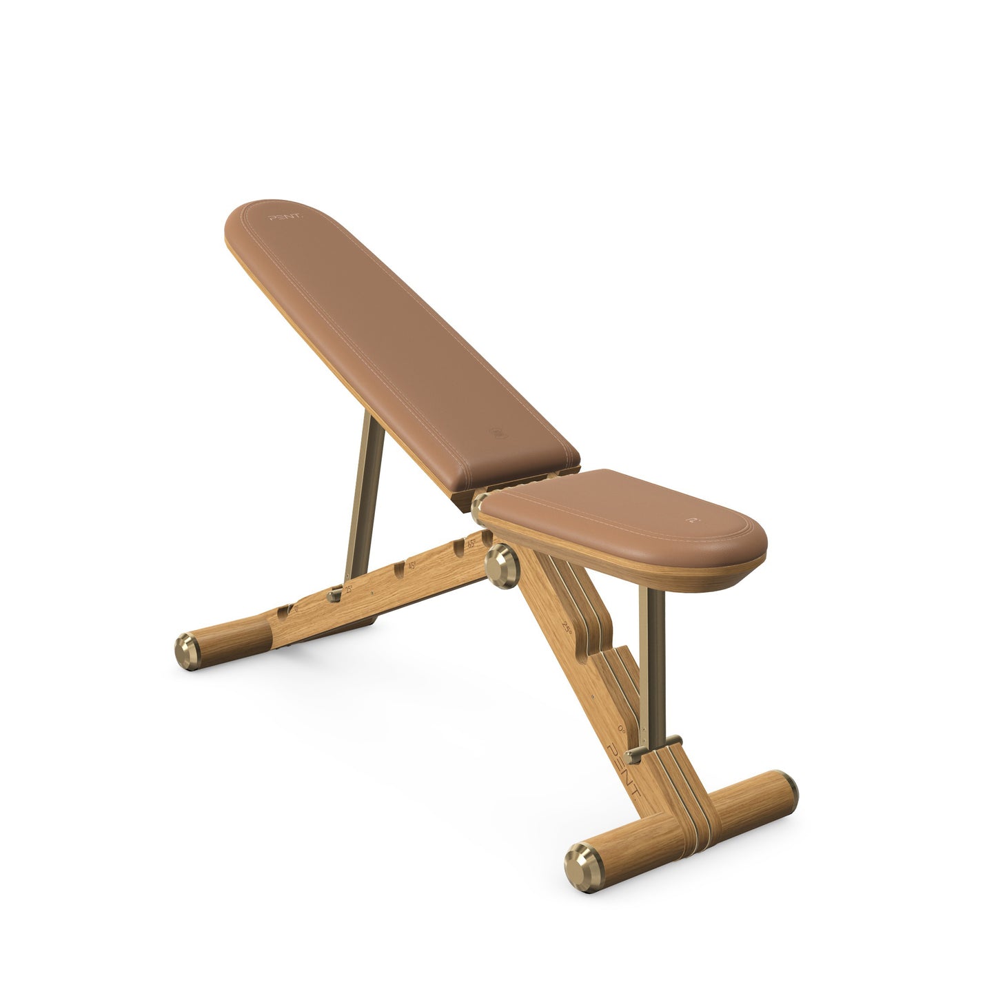 PENT. BANKA - In Gold - Luxury Exercise Bench