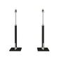 Luxury gym equipment, premium bench press rack made with stainless steel and natural black ash wood. PENT. BYSTRA - Luxury Bench Press Set
