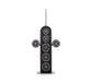 Luxury wooden & stainless steel weight plate set with barbell and dumbbell plates on a sleek vertical shadow black wooden rack. Premium gym equipment for strength training. NOHRD Weight Plates - Barbell & Dumbbells Tower