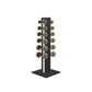 PENT. COLMIA Set - In Gold - Dumbbells on a Vertical Wooden Stand
