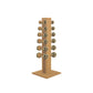 PENT. COLMIA Set - In Gold - Dumbbells on a Vertical Wooden Stand