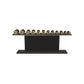 PENT. COLMIA Set - In Gold  - Dumbbells on a Horizontal Wooden Stand