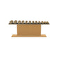 PENT. COLMIA Set - In Gold  - Dumbbells on a Horizontal Wooden Stand