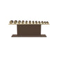 PENT. COLMIA Set - In Gold  - Dumbbells on a Horizontal Wooden Stand