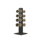 PENT. COLMIA Set - In Gold - Dumbbells on a Vertical Wooden Stand