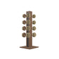 PENT. COLMIA Set - In Gold - Dumbbells on a Vertical Wooden Stand