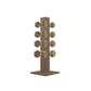 PENT. COLMIA Set - In Gold - Dumbbells on a Vertical Wooden Stand