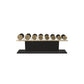 PENT. COLMIA Set - In Gold  - Dumbbells on a Horizontal Wooden Stand
