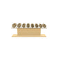 PENT. COLMIA Set - In Gold  - Dumbbells on a Horizontal Wooden Stand