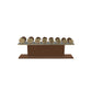 PENT. COLMIA Set - In Gold  - Dumbbells on a Horizontal Wooden Stand