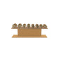 PENT. COLMIA Set - In Gold  - Dumbbells on a Horizontal Wooden Stand