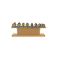 PENT. COLMIA Set - In Gold  - Dumbbells on a Horizontal Wooden Stand