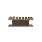PENT. COLMIA Set - In Gold  - Dumbbells on a Horizontal Wooden Stand