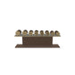 PENT. COLMIA Set - In Gold  - Dumbbells on a Horizontal Wooden Stand