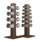 PENT. COLMIA Set - Dumbbells on a Vertical Wooden Stand