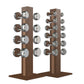 PENT. COLMIA Set - Dumbbells on a Vertical Wooden Stand