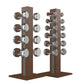 PENT. COLMIA Set - Dumbbells on a Vertical Wooden Stand