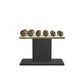 PENT. COLMIA Set - In Gold  - Dumbbells on a Horizontal Wooden Stand