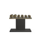 PENT. COLMIA Set - In Gold  - Dumbbells on a Horizontal Wooden Stand