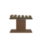 PENT. COLMIA Set - In Gold  - Dumbbells on a Horizontal Wooden Stand