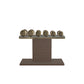 PENT. COLMIA Set - In Gold  - Dumbbells on a Horizontal Wooden Stand