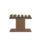 PENT. COLMIA Set - In Gold  - Dumbbells on a Horizontal Wooden Stand