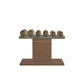 PENT. COLMIA Set - In Gold  - Dumbbells on a Horizontal Wooden Stand