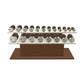 PENT. COLMIA Set - Dumbbells on a Horizontal Wooden Stand