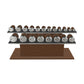 PENT. COLMIA Set - Dumbbells on a Horizontal Wooden Stand