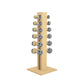 COLMIA Set - Dumbbells on a Vertical Wooden Stand