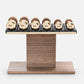 PENT. COLMIA Set - In Gold  - Dumbbells on a Horizontal Wooden Stand