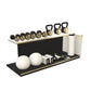 PENT. ANA - In Gold - Luxury Fitness Equipment on Wooden Stand