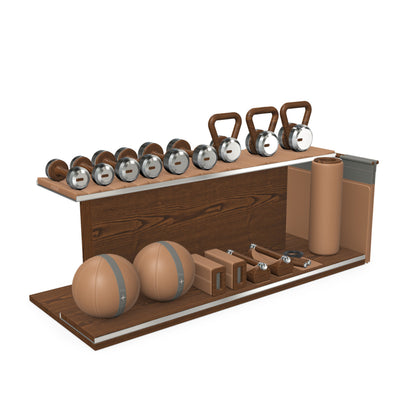 PENT. ANA - Luxury Fitness Equipment on Wooden Stand