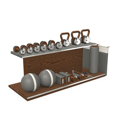 PENT. ANA - Luxury Fitness Equipment on Wooden Stand