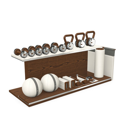 PENT. ANA - Luxury Fitness Equipment on Wooden Stand
