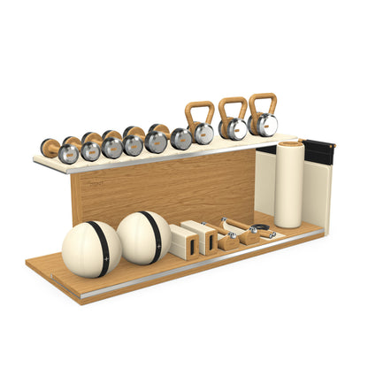 PENT. ANA - Luxury Fitness Equipment on Wooden Stand